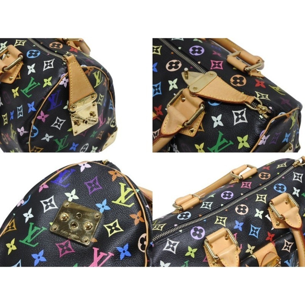 Louis Vuitton Speedy handbag Monogram Multicolore Multicolor Takashi Murakami - Picture 7 of 8
